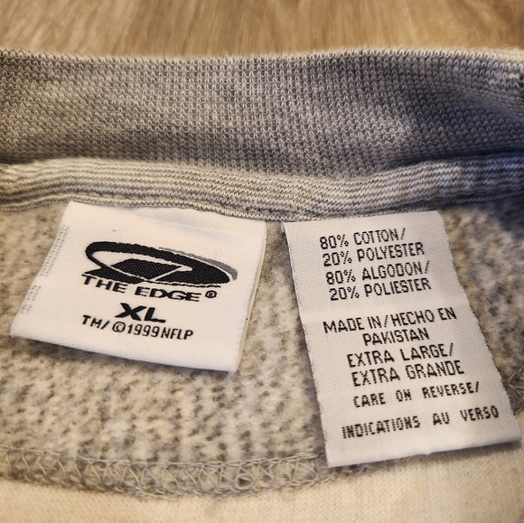 Vintage Denver Broncos Sweatshirt Logo Script Mens Size XL NFL Pro Player - Picture 5 of 7